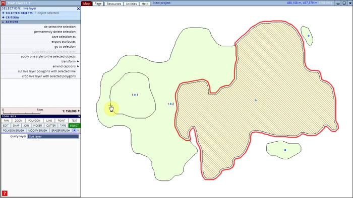 Video thumbnail: Joining adjacent polygons