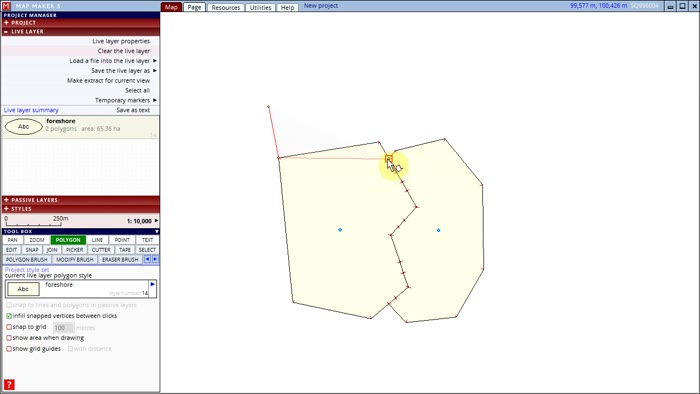 Video thumbnail: Snapping polygon boundaries